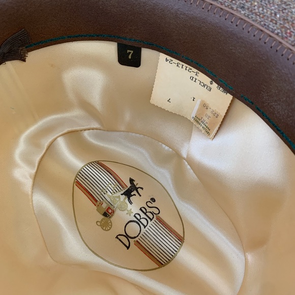 Vintage Dobb’s Fifth Avenue Wool Fedora size 7 - Picture 4 of 4